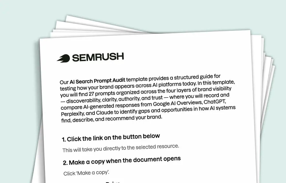 Template: AI Search Prompt Audit