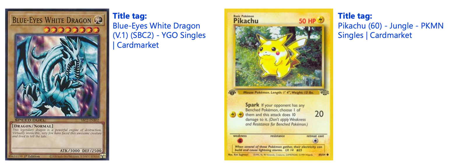 Meta tag templates for cards