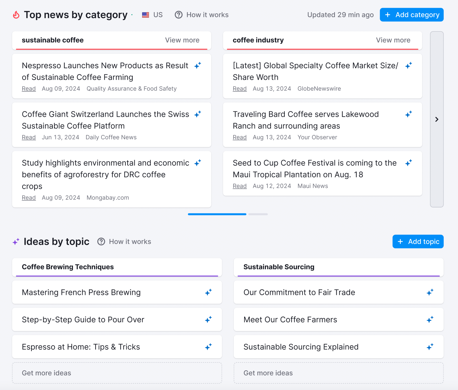 Accelerate engagement on Facebook with Semrush Social Content AI