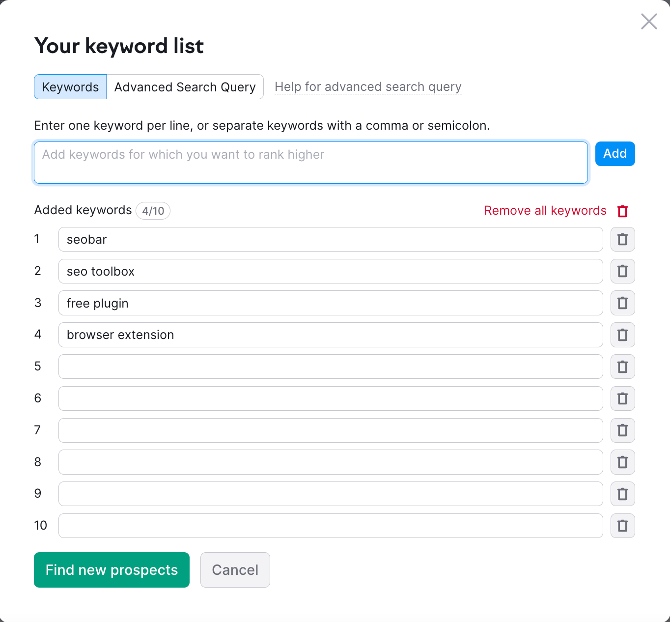Reviewing Your Link Building Prospects (Prospects Report) image 9