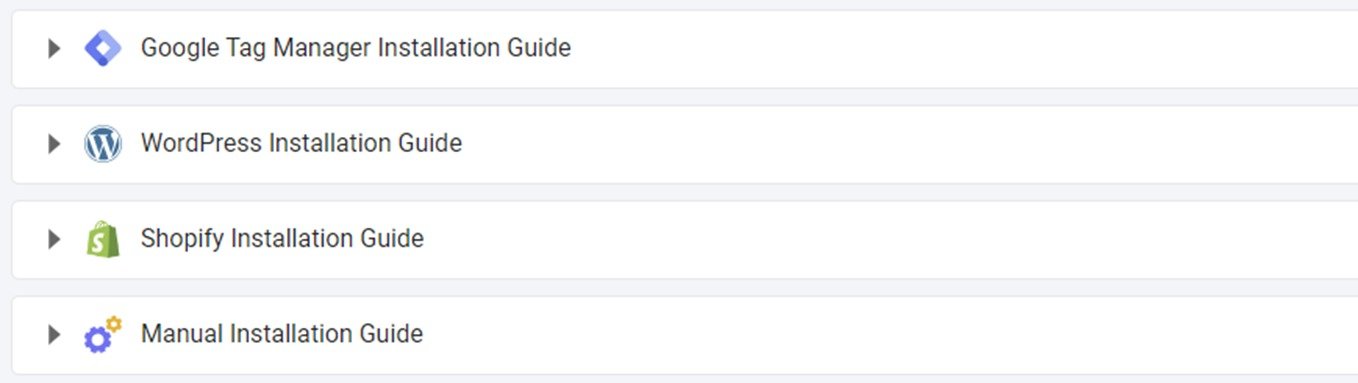 Various installation guides under the Script Installation&nbsp;tab in X-Ray.