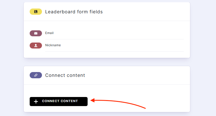 How to connect a leaderboard to content you&rsquo;ve created in the Quiz Maker app.