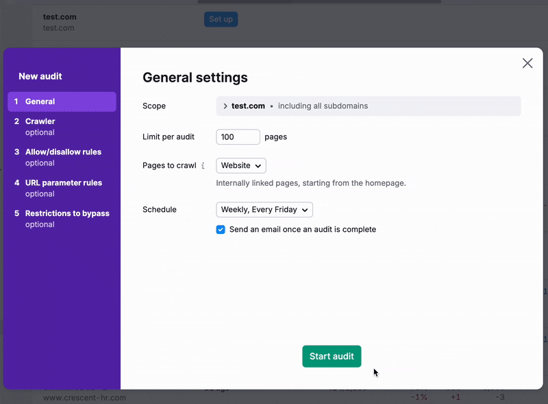 Using Semrush to Find Areas for Improvement on Your Website image 1