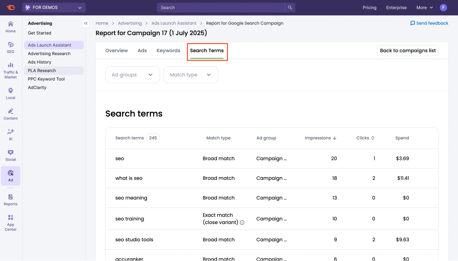 Campaign Reporting image 13