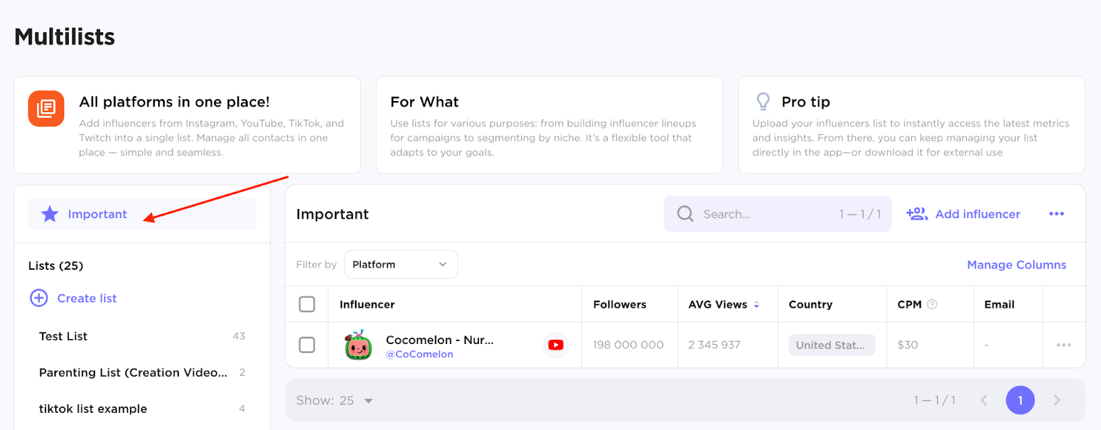 Influencer Analytics image 60