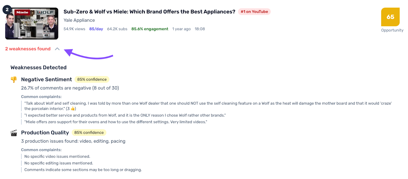 YouTube Gap Analyzer image 6