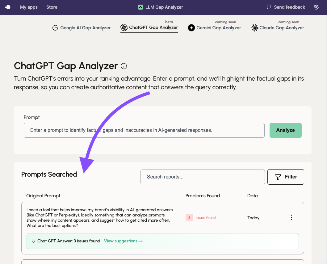 LLM Gap Analyzer image 18