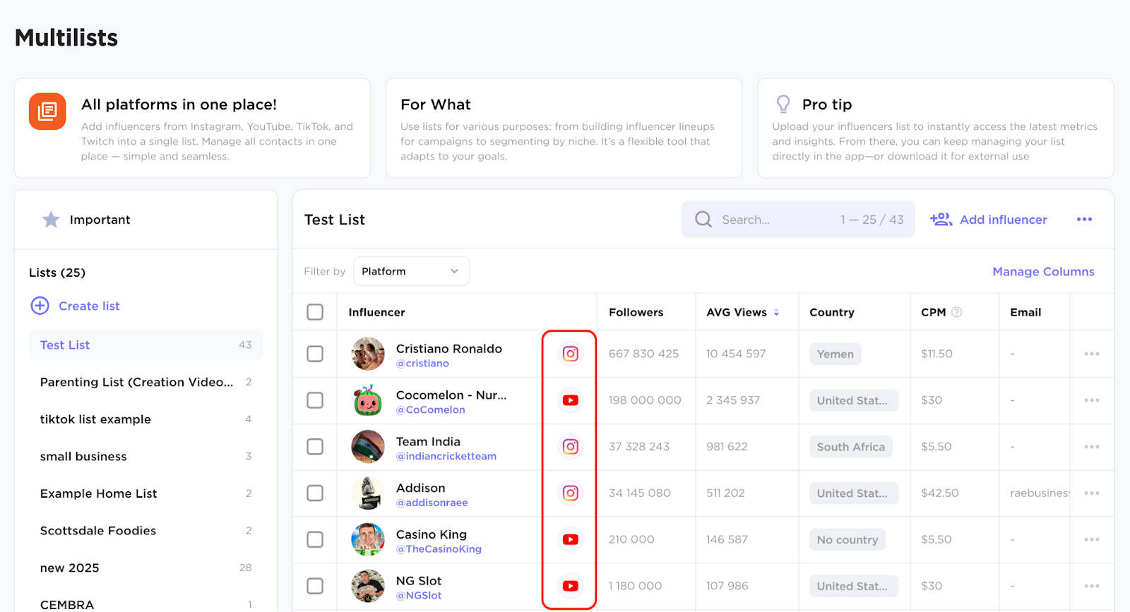 Influencer Analytics image 28